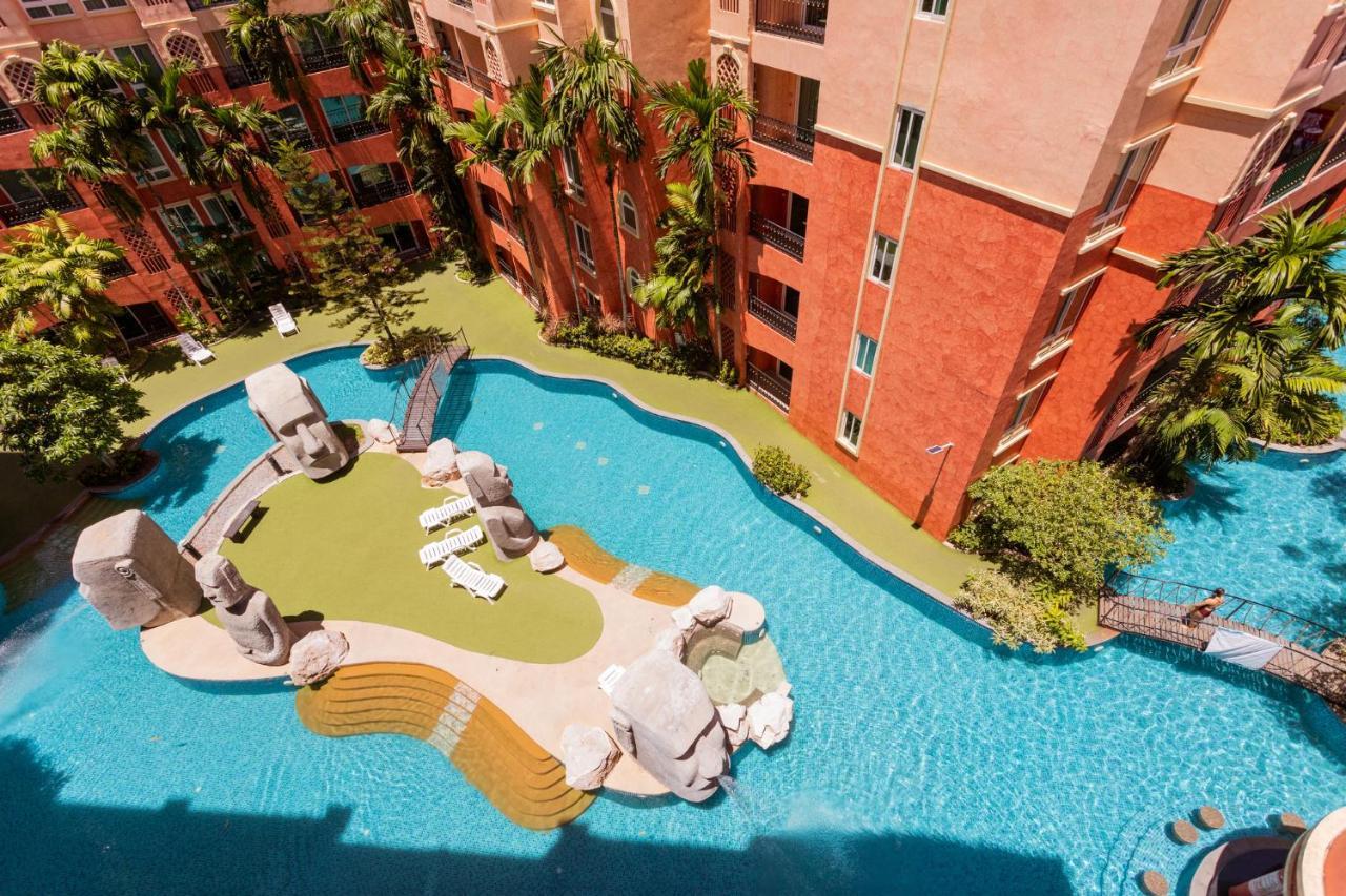 Seven Seas Condo Resort Beautiful Location Jomtien Beach Exterior photo